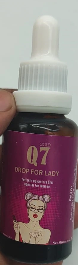 gold q7 drop for lady