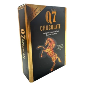 gold q7 original chocolate energizing for men , 1 piece bar