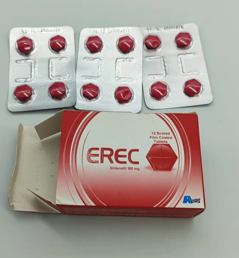 erec 100mg 12 tablets